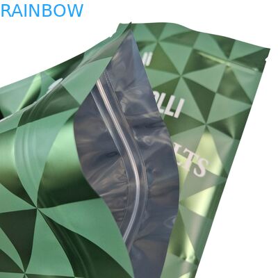 Stand Up Plastic Packaging For Body Scrub Pouch Bath Salt Natural Soak Mylar Bags With Zipper