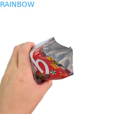 Biodegradable Food Grade Snack Packaging Heat Seal Aluminum Foil Zipper Bag For Nuts Tea Coffee Pet Food