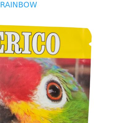 Custom Designed Self-Sealing Moisture-Proof Heat-Sealed Zipper Transparent Front Aluminum Foil Back Mylar Plastic Bag For Sugar