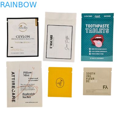 Aluminum Foil Packaging Bag Heat Seal Cosmetic Lotion Shampoo Mini Skin Care Sample Sachet