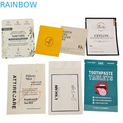 Aluminum Foil Packaging Bag Heat Seal Cosmetic Lotion Shampoo Mini Skin Care Sample Sachet