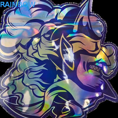 Edible Cali 3.5g 7g Mylar Ziplock Soft Touch Smell Proof Irregular Shaped Cookie Die Cut Packaging Plastic Sachet Bag