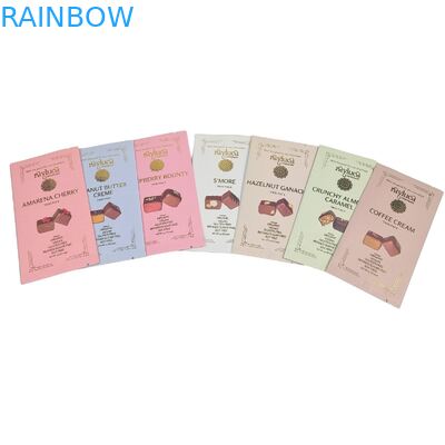 Custom Printing Recyclable Small Food Grade Heat Seal Thick Colorful Food Nut Bag Cookie Package Snack Bags Packaging