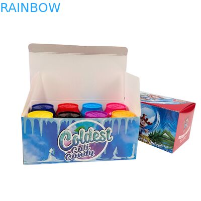 PET Plastic Food Box 3.5g Soda Candy Can with Twisted Lid