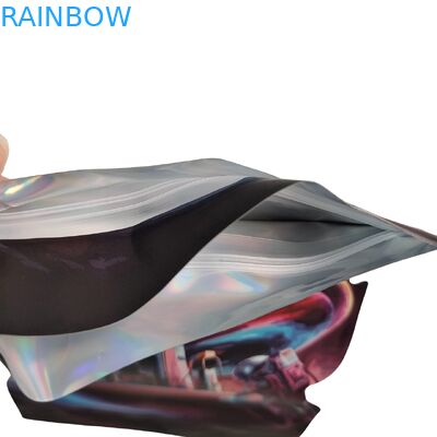 Custom Die Cut Mylar Bags 3.5g-28g with Child Proof Zipper