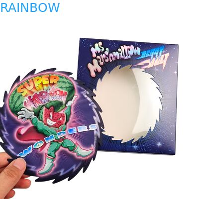 Custom 3.5g-28g Mylar Bags for Candy Gummies Packaging