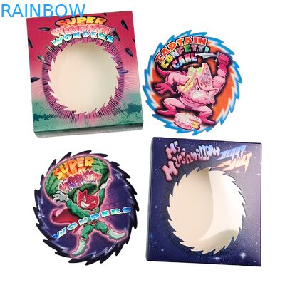 Custom 3.5g-28g Mylar Bags for Candy Gummies Packaging