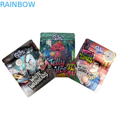 Custom 3.5g-28g Resealable Mylar Bags for Food Packaging