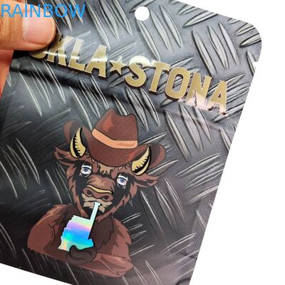 Custom 3.5g-28g Resealable Mylar Bags for Food Packaging