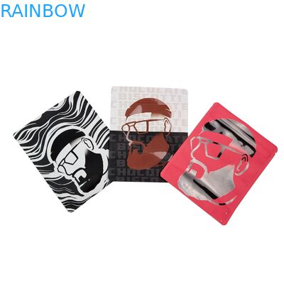 Custom Printed 3.5g-28g Resealable Smell Proof Mylar Food Bags