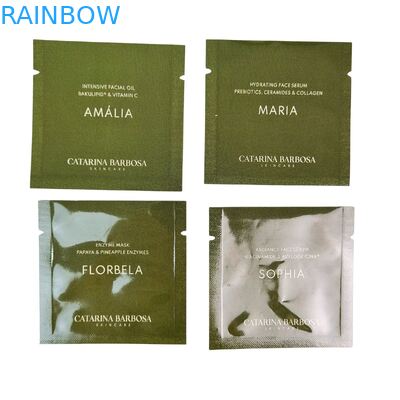 Cosmetic Lotion Shampoo Skin Care Sample Sachet Packaging Mini Sample Bag Plastic Packaging Cream Mask Sheet Sample Pouches