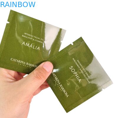 Cosmetic Lotion Shampoo Skin Care Sample Sachet Packaging Mini Sample Bag Plastic Packaging Cream Mask Sheet Sample Pouches