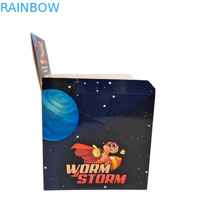 Custom Retail Display Foldable 3.5g Paper Box for Breakfast Instant Dried Fruit Nut Grain Cereal Food Packaging