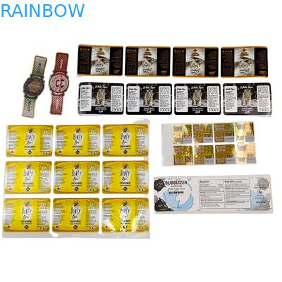 Adhesive Vinyl PVC Paper Sticker Waterproof UV Hologram Printed Personalized Logo Packaging Labels for Scrapbook Paper