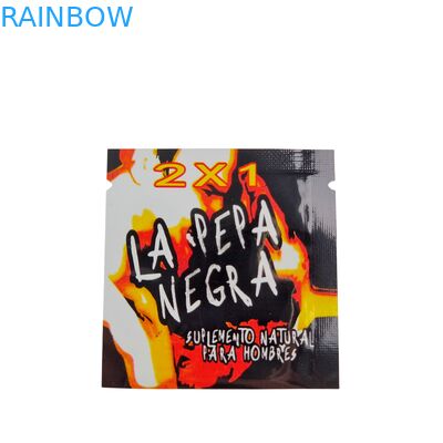 Food-Grade Heat Seal Plastic Zipper Bag with Custom Sizes for Pills Tablets and Medicinal Capsules