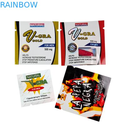 Food-Grade Heat Seal Plastic Zipper Bag with Custom Sizes for Pills Tablets and Medicinal Capsules