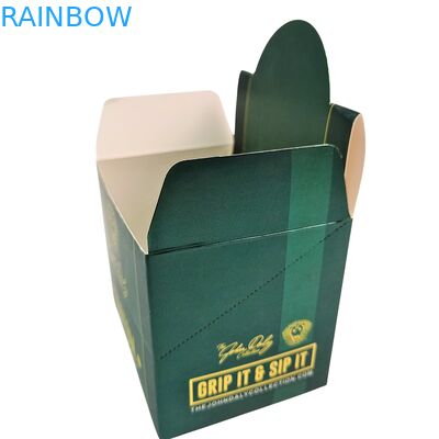 Recyclable Kraft Paper Kraft Kraft Box For Snack For Cookies Energy Bar Cosmetic Cardboard Counter Display Packaging Sponge