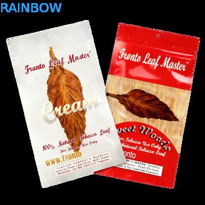 Custom Printed Recyclable Biodegradable Child-resistant Mylar Bag Ziplock Pouch for Food Packaging