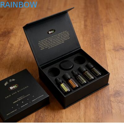 Wholesale Custom Luxury Cosmetic Folders Magnetic Gift EVA Foam Insert Matt Lamination Biodegradable Material for Perfume Craft