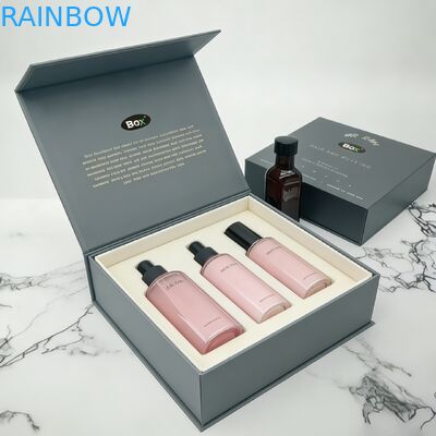 Custom Logo Luxury Large Matte Paperboard Biodegradable Magnetic Closure Folding Box Package for Cosmetic Packaging