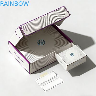 Custom Biodegradable Gift Mailing Folders with Matt Lamination and Custom Logo