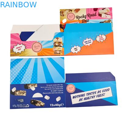 Custom Logo Biodegradable Hot Stamping Display Box for Chocolate Candy Counter Cardboard Display
