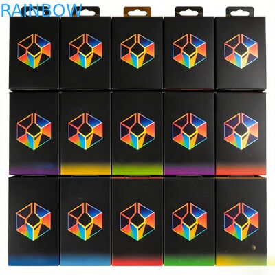 Custom Luxury Recycled Materials Paper Box with Magnetic Closure and Customizable Inserts for Gift Packaging