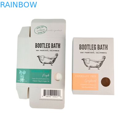 Custom Biodegradable Cosmetic Packaging Box with Classical Design and Glossy Lamination