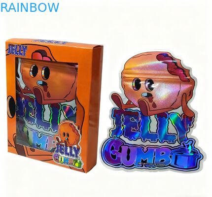 Custom Printed 3.5g Resealable Mylar Bags for Snack Packaging Stand Up Pouches