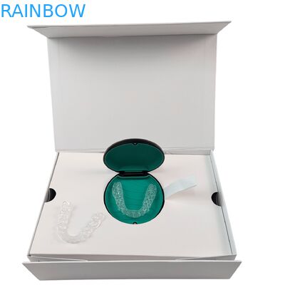 Customized Logo Dental Braces Kit Box Orthodontic Aligner Packaging Box With Paper Insert Teeth Aligner Packaging box