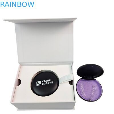 Custom Logo Recyclable Orthodontic Box with Magnetic Closure for Dental Packaging