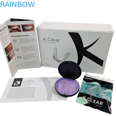 Custom Logo Recyclable Orthodontic Box with Magnetic Closure for Dental Packaging