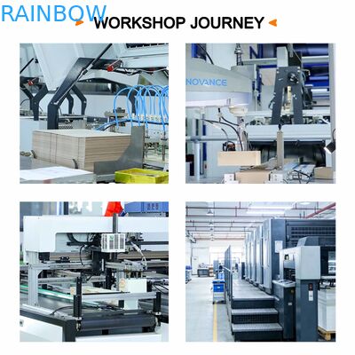 Custom Size Paper Box with Clear Window Display and 350g Thickness for Food Packaging