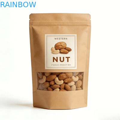 High Quality Custom Digital Printing Recycled Plastic Food Packaging Bag with Heat Seal Stand Up Pouch