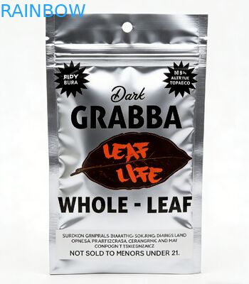 Child Resistant Food Grade Smellproof Mylar Bag for Tobacco Pouch and Herbal Incense Packaging