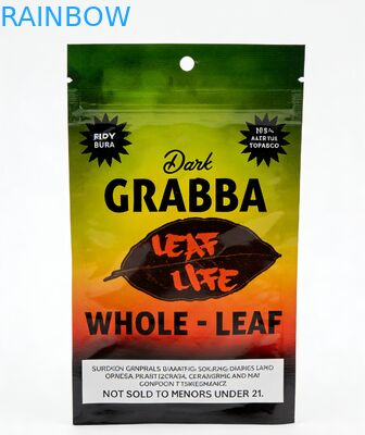 Child Resistant Food Grade Smellproof Mylar Bag for Tobacco Pouch and Herbal Incense Packaging