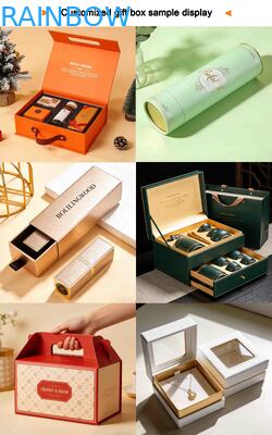 Eco-Friendly Foldable Rigid Paperboard Gift Boxes For Jewelry Clothing Shoes Watches Embossing Premium Packaging Box