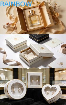 Eco-Friendly Foldable Rigid Paperboard Gift Boxes For Jewelry Clothing Shoes Watches Embossing Premium Packaging Box