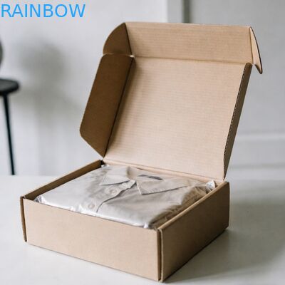 Customizable Dimensions Food-Grade Safe Corrugated Packaging Mailer Box with Spot UV Coating