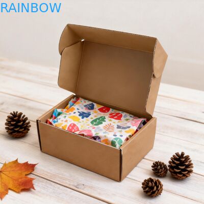 Customizable Dimensions Food-Grade Safe Corrugated Packaging Mailer Box with Spot UV Coating