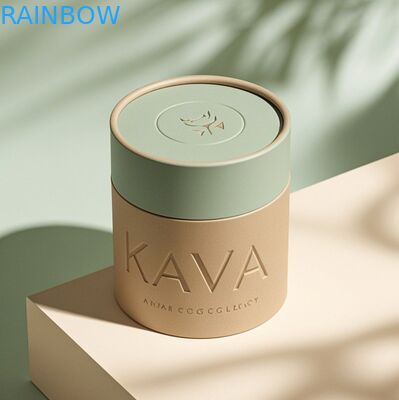 Biodegradable Customizable Size Food-grade Safe Kraft Paper Tube for Gift Box Packaging