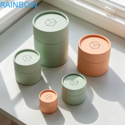 Biodegradable Customizable Size Food-grade Safe Kraft Paper Tube for Gift Box Packaging