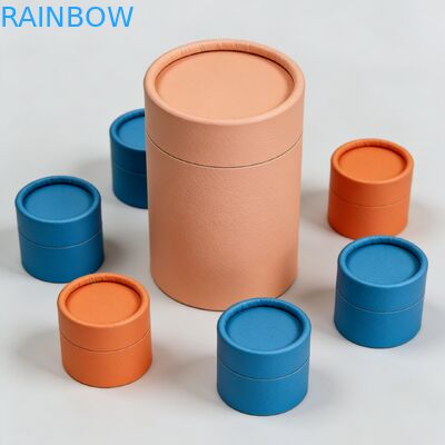 Biodegradable Customizable Size Food-grade Safe Kraft Paper Tube for Gift Box Packaging