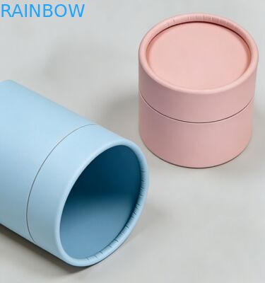 Eco-Friendly Biodegradable Customizable Cylinder Packaging Tubes and Paper Box for Food-Grade Safe Cosmetic and Perfume Packaging