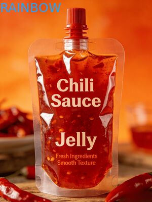  Leakproof Spout Pouch150ml 200ml 300ml Doypack Food Grade Chili Sauce Jelly Juice Baby Food Bag Stand Up Spout Pouch