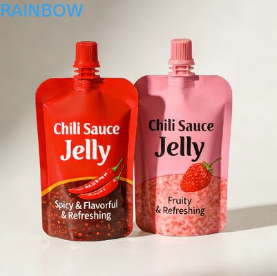 30ml Custom Printed Food Grade Spout Pouch for Baby Juice and Puree Packaging