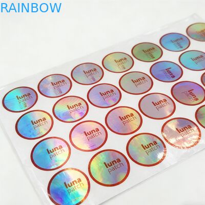 Custom Die-Cut Waterproof Vinyl Stickers With Holographic Design OEM Branding Adhesive Labels For Gift & Craft