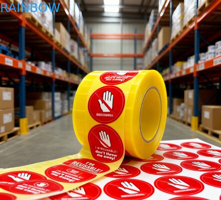 Custom Die-Cut Waterproof Vinyl Stickers With Holographic Design OEM Branding Adhesive Labels For Gift & Craft