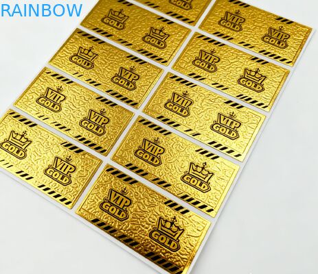 Custom Die-Cut Waterproof Vinyl Stickers With Holographic Design OEM Branding Adhesive Labels For Gift & Craft