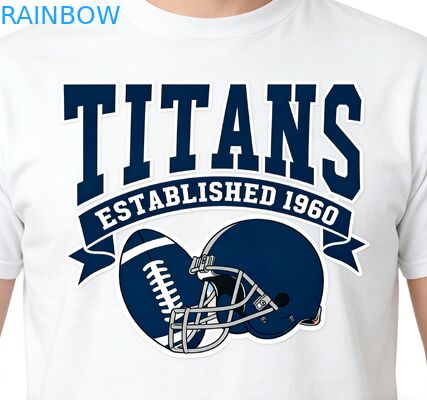 Customized Glow in the Dark Silver Holographic Heat Press Label Custom Pattern Heat Transfer Garment Sticker